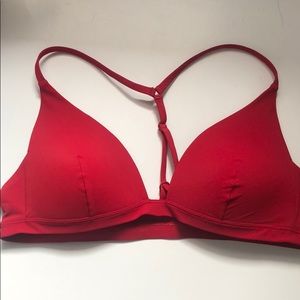 Lululemon Deep Sea Swim Top Dark Red Size 10